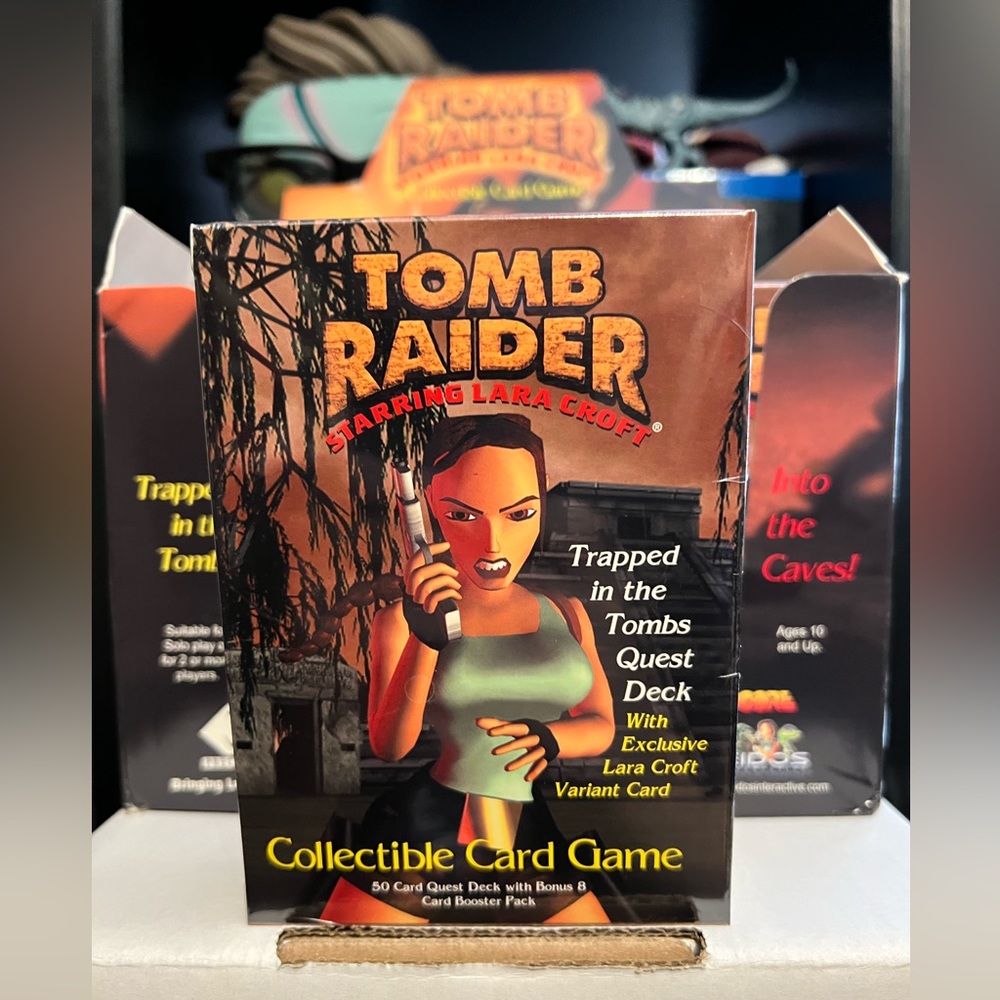 Tomb Raider starring Lara Croft card game: Trapped in the Tombs Quest Deck